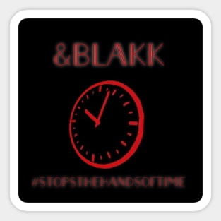 &Blakk #6 T Sticker